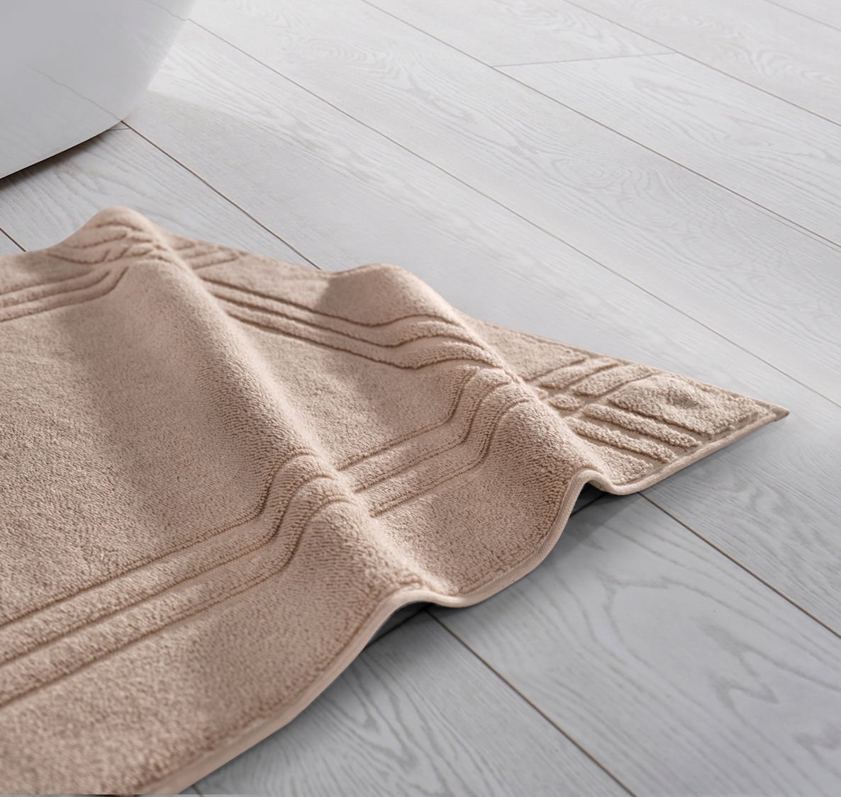 ivory-ayak-havlusu-bej02.jpg Ivory Крпа за Нозе 50 x 80 cm - Беж - Image 1