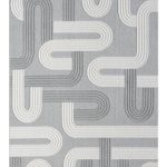 Hayad Monaco Сива Тепих за Дневна и Спална Соба 160x300