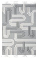 Hayad Monaco Сива Тепих за Дневна и Спална Соба 160x300
