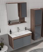 Orka Serra 85 cm Navaro/Antracit Комплет за Бања - Image 3