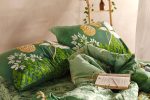Сатенски Постелни Комплет Rose Glow Двојен