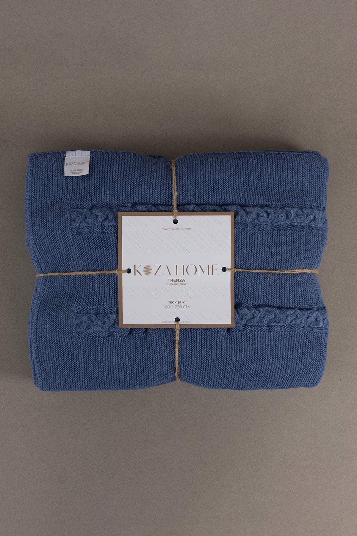 trenza-indigo-tek-kisilik-battaniye-160x220-15041-5679.jpg Trenza Ќебе за Edna Licnost - Индиго - Image 1
