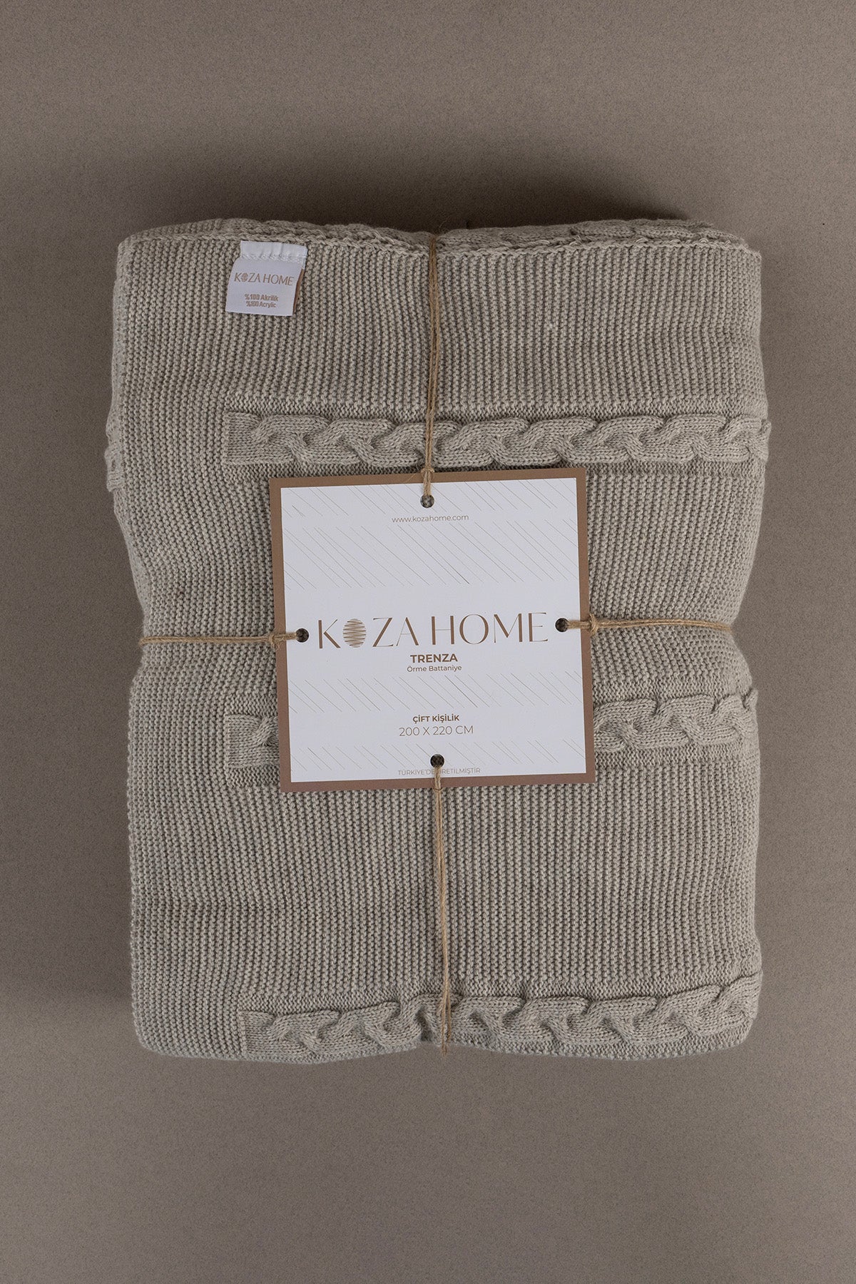 trenza-vizon-cift-kisilik-battaniye-200x220-15035-5655.jpg Trenza Ќебе Двојно - Визон - Image 1