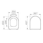 VitrA S60 Rim-ex SmoothFlush Бела вешалка без канали, комплетен сет за вграден резервоар 800-2027 - Image 4