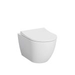 VitrA S60 Rim-ex SmoothFlush Бела вешалка без канали, комплетен сет за вграден резервоар 800-2027 - Image 2