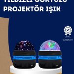 360° Вртлив Galaxy Проектор за Ночна Светилка – Star Master Ефект на ѕвездено небо