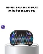 Клавијатура со светло Q – Интегриран Touchpad, Ергономски Дизајн и Поддршка за Турски Карактери