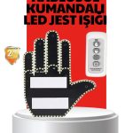 LED светло за жестови со далечинско управување – 3 различни модуси на движење