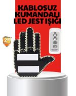 LED светло за жестови со далечинско управување – 3 различни модуси на движење