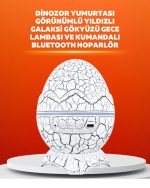 Проекторска Ночна Лампа со Дизајн на Јајце од Диносаурус
