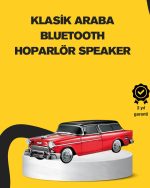 Vintage Дизајниран LED Светлосен Bluetooth Звучник 10W