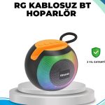 RGB Светлосен Портативен Безжичен Bluetooth Звучник