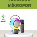 Bluetooth звучник со дизајн на астронаут и безжичен микрофон за караоке сет