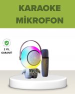 Bluetooth звучник со дизајн на астронаут и безжичен микрофон за караоке сет