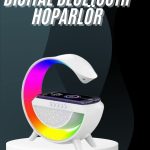 Bluetooth звучник G облик атмосфера паметна RGB ламба безжичен полнач