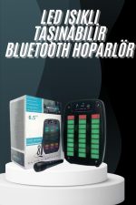 Bluetooth Звучник Портативен Полнење Светлосен Голем Квалитет на Звук