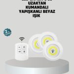 Комплект LED светла со далечинско управување од 3 парчиња