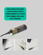 AA Литиумска Батерија со Брзо Полнење преку USB Type-C - Image 2