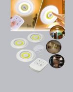 Комплет од 3 безжични LED рефлектори со далечинско управување - Image 5