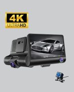 Full HD 1080P 3 Камера Автомобил DVR – Носител на ноќно гледање и G-сензор - Image 5