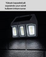 PIR Сензорска Соларна Ламба – Автоматско Полнење и Ночна Осветленост - Image 5