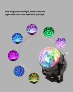 LED Диско Топка Сцена Парти Осветлување - Image 5