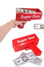 Пушка за фрлање пари Долар автоматска црвена играчка - Image 5