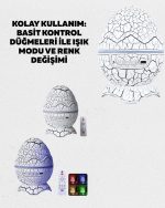 Проекторска Ночна Лампа со Дизајн на Јајце од Диносаурус - Image 3