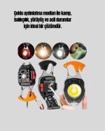Мултифункционален LED светлосен практичен клучен прстен - Image 5