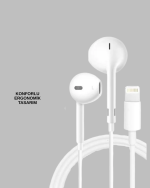 Кабелски слушалки компатибилни со iPhone 14 и помалку модели - Image 5