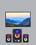 2.1 USB Поврзан Играчки Звучник со Цветни LED Светла - Image 5