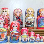 10-ка Дрвени Матрушка Сет