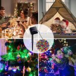100 LED RGB Солар 12м