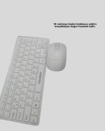 Тих безжичен сет тастатура и глувче за ТВ и PC - Image 4
