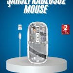Тивка Клик Двојен Мод Bluetooth И Приемник Прозрачен Миш