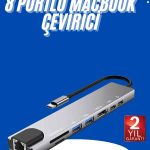 Usb Type-c Hub Претворувач 8 Порта