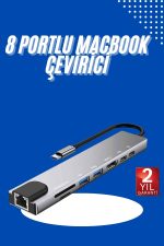 Usb Type-c Hub Претворувач 8 Порта