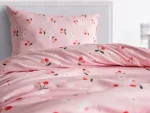 Ranforce Joyful Cherry Постелни Комплет за Еден - Image 4