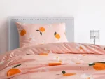 Ranforce Joyful Orange Постелни Комплет за Еден - Image 2