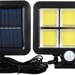120 COB LED Соларна Панелна 3 Модна Ѕидна Лампа