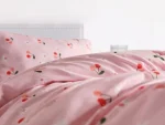 Ranforce Joyful Cherry Постелни Комплет за Еден - Image 7