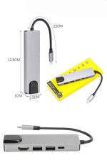 Usb Type-c Hub Претворувач 8 Порта - Image 4