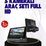 170° Широк агол на автомобилска камера – 4.0” IPS екран Full HD DVR