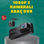 Full HD 1080P Камера за Возило | Ночен Вид, Циклично Записување и Заден Поглед