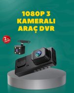 Full HD 1080P Камера за Возило | Ночен Вид, Циклично Записување и Заден Поглед