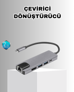 Алуминиумски Куќиште MacBook USB-C Хаб – 4K HDMI, USB 3.0, SD/TF Картичка Влез, PD Полнење Поддршка