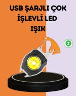 LED Светлосен Итно Свирче Клучодржач Светилка