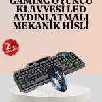 RGB Осветлен Играчки Клавијатура Миш – Механичко Чувство, Максимален Контрол