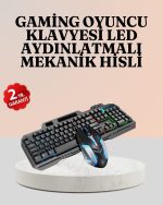 RGB Осветлен Играчки Клавијатура Миш – Механичко Чувство, Максимален Контрол