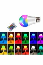 Амбиентно осветлување RGB LED ламба со далечинско управување - Image 2